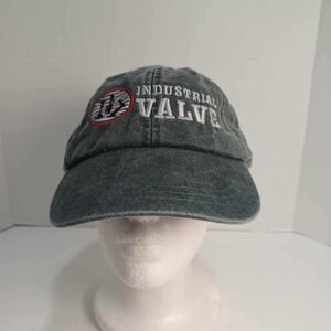 Industrial Valve Adams Cool Crown‎ Hat Cap Gray Adjustable Strapback